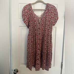 Floral Dress
Size 1X